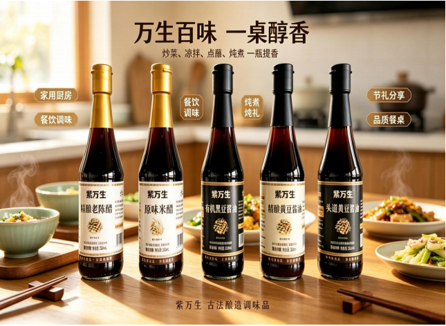 酱油和醋种类大全：生抽、老抽、味极鲜、陈醋、香醋……一篇全搞懂